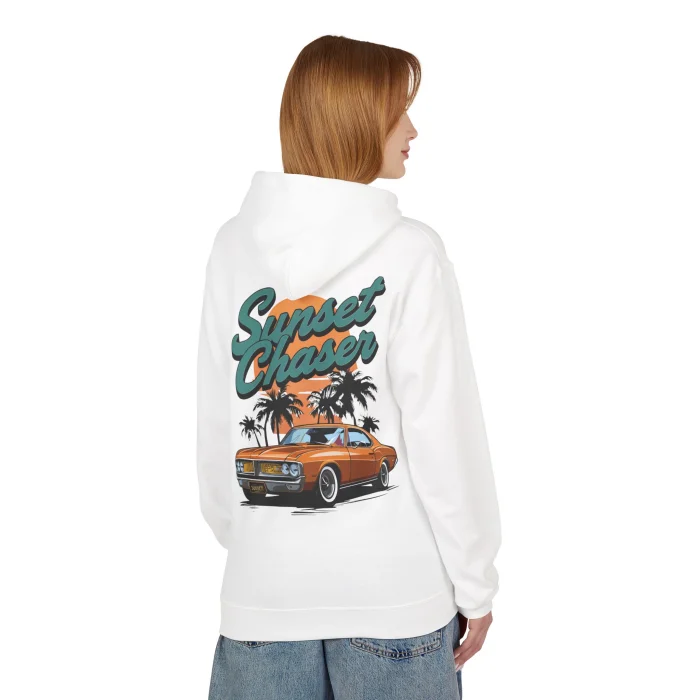 Bluza z kapturem z nadrukiem Sunset Chaser